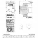 Falownik wektorowy 3,7kW 3-fazowy 400VAC Delta Electronics VFD037E43A